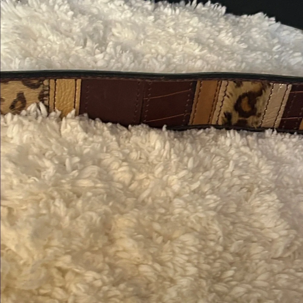Fossil Women's Multicolor Leather Belt